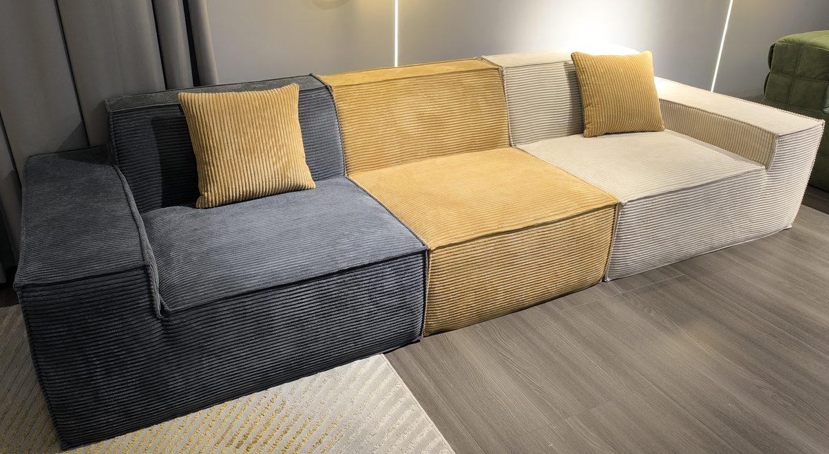 Aurora Tofu Block A Modular Compress Sofa (K-07) — product photo 1